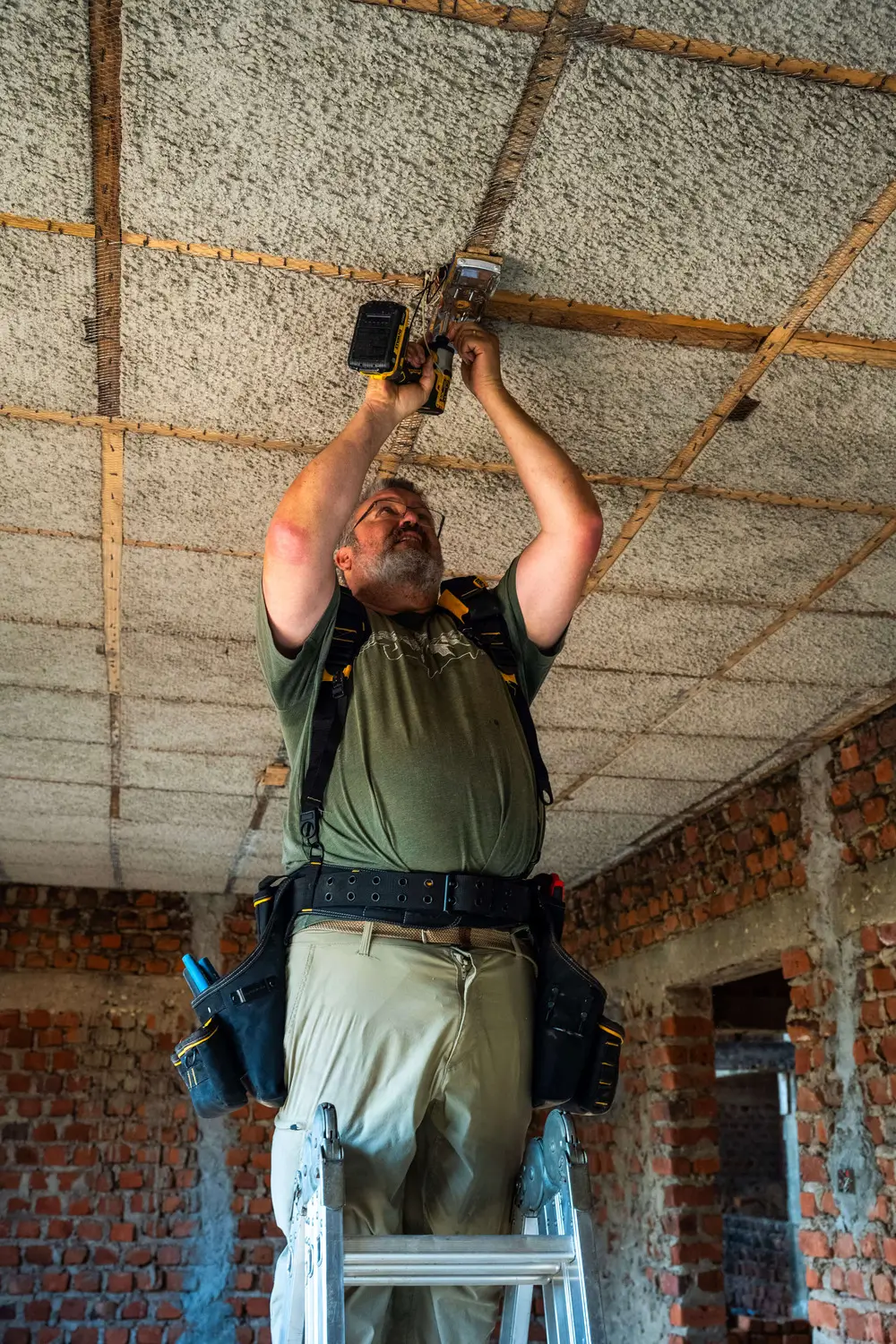 The Healing Kadi Foundation hard at work building a new hospital.